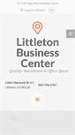 Mobile Screenshot of littletonbusinesscenter.com